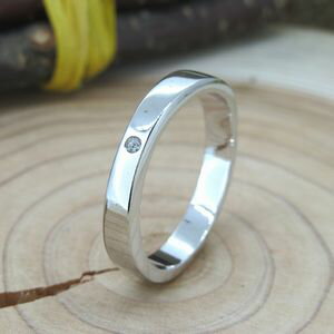 ピンキーリング クリスタル リング 送料無料 シルバー 1号 3号 5号 7号 9号 11号 13号 15号 17号 ジュエリー アクセサリー 指輪 レディース ギフト プレゼント