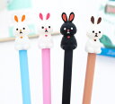 うさぎペン かわいい ブルー キュート プチギフト 文房具 細字 インクペン ラビット rabbit うさ耳 pen オフィス キッズ 子供 イースター
