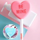 【メール便】可愛いハート型軽石 ピンク ブルー ハートストーン バスグッズ BE MINE 可愛い軽石 つるつるかかと かかと 角質取り かかとケア 角質ケア ...