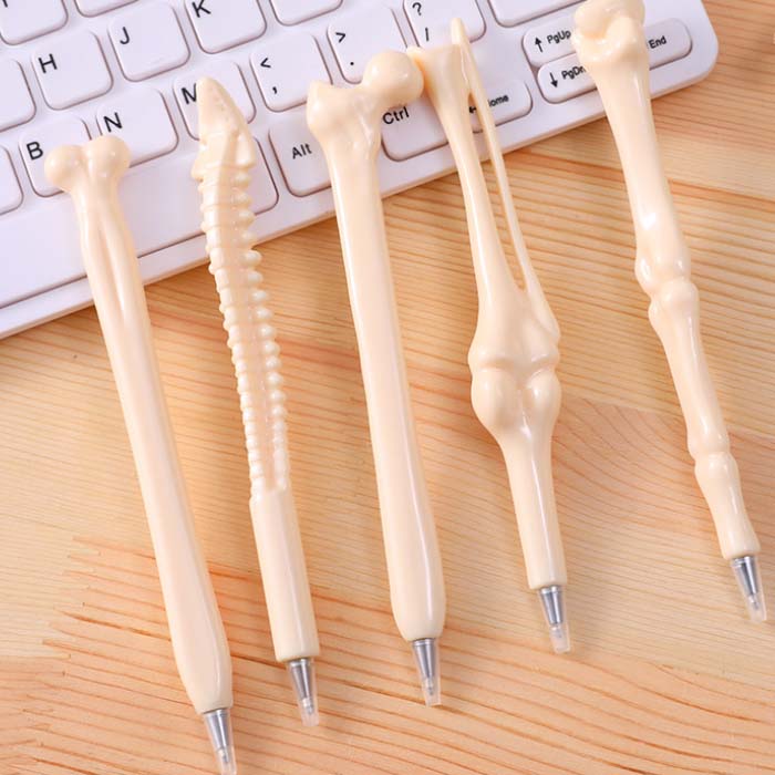 骨型ペン 骨ペン 骨型ボールペン 大腿部ペン ボールペン 青色 オフィスに可愛いアクセント 理科室 ボールペン 文具 文房具 ステーショナリーグッズ おもしろペ...