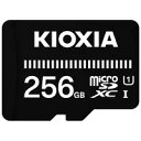 y[ցzKIOXIA KMSDER45N256G microSDXCJ[h EXCERIA BASIC 256GBypbP[Wiz