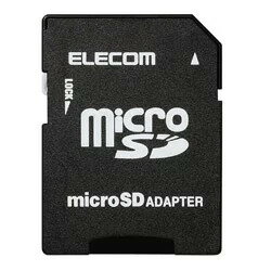 【メール便】MINISD SD ADP ELECOM(エレコム) MF-ADSD002 変換アダプタ 【純正パッケージ品】