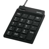 【メール便】キーボード バッファロー 有線 テンキー BSTK11BK BSTK11シリーズ スリムテンキーボード Tabキー付き ブラック【純正パッケージ品】 【メール便】キーボード バッファロー 有線 テンキー BSTK11BK BSTK11シリーズ スリムテンキーボード Tabキー付き ブラック【純正パッケージ品】