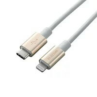 【メール便】 エレコム MPA-CLPS10GD USB-C to Lightningケーブル(耐久仕様) GD【純正パッケージ品】