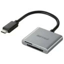 【メール便】バッファロー BSCR110U3CSV カードリーダー シルバー【純正パッケージ品】