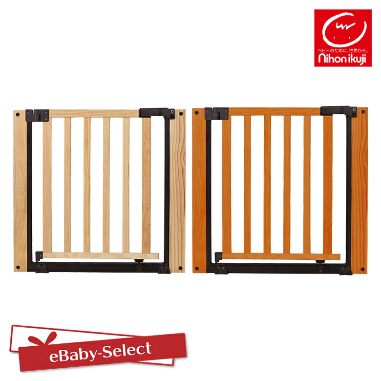 日本育児 木製パーテーションFLEX専用ドアパネル(単品)1枚入り ナチュラル/ブラウン 木製パーテーションFLEX-2 木製サークルFLEX-DX ドアパネル オプション