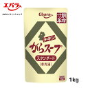 【　商品詳細　】チキンがらスープスタンダード（骨肉湯） 内容量 1kg 商品サイズ 180×48×290(mm) 原材料名 鶏骨・鶏肉スープ（国内製造、アメリカ製造）、チキンエキス、酵母エキス／調味料（アミノ酸）、（一部に鶏 肉を含む） ※原材料は変更している場合もございます。お召しあがりの際は必ずお手元の商品の表示内容をご確認ください 賞味期間（保存方法） 開封前常温12ヵ月 （開封前は直射日光を避け常温で保存） 栄養成分「100g 当たり」 エネルギー 24kcal たんぱく質　5.7g 脂質 0g 炭水化物 0.2g 食塩相当量　1.1g アレルゲン情報 鶏肉鶏骨、鶏肉を主体にして炊きあげた、中華料理をはじめあらゆる料理の素汁（スープ）に適した濃縮スープです。 スープ等料理ベースとして、またコクづけとして幅広くご使用ください。 料理にあわせて、ストレートまたは希釈してご使用ください。 スープベース：20〜30倍、追いたし：40〜60倍