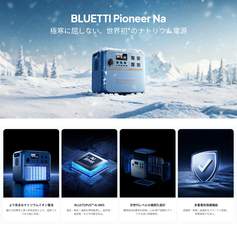 BLUETTI Pioneer Na