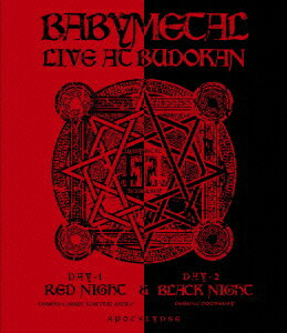 BABYMETAL／LIVE　AT　BUDOKAN〜RED　NIGHT＆BLACK　NIGHT　AP ...