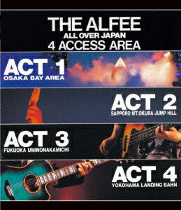 ALFEE／THE　ALFEE　ALL　OVER　JAPAN　4ACCESS　AREA　1988（Blu−ray　Disc）