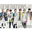 GENERATIONS　from　EXILE　TRIBE／SPEEDSTER（初回生産限定盤）（3DVD付）[スマプラ対応]