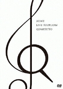 NEWS／NEWS　LIVE　TOUR　2016　QUARTETTO（通常盤）