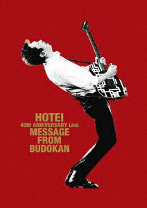 布袋寅泰／40th　ANNIVERSARY　Live　”Message　from　Budokan”（通常盤）DVD盤