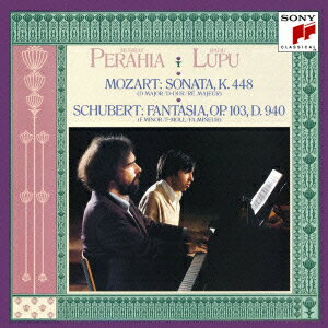 ペライア／ルプー／モーツァルト：2台のピアノのためのソナタ／シューベルト：幻想曲　他