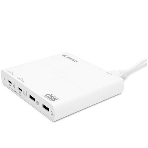 アーキサイト AM-PDC63A2 MOBO(モボ) Dual USB-C MultiPort USB AC Adapter AMPDC63A2