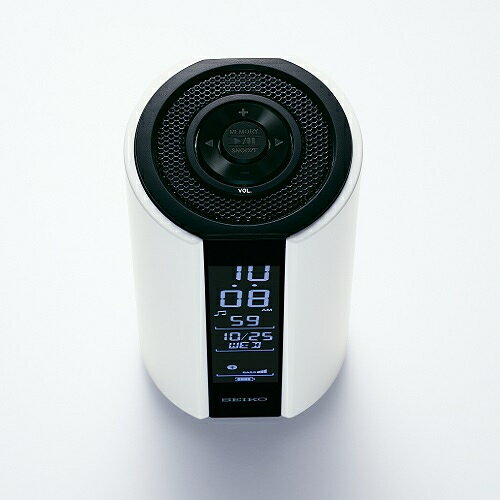 セイコー SEIKO SS201W(白) マルチサウンドクロック(充電式スピーカークロック) SS201W