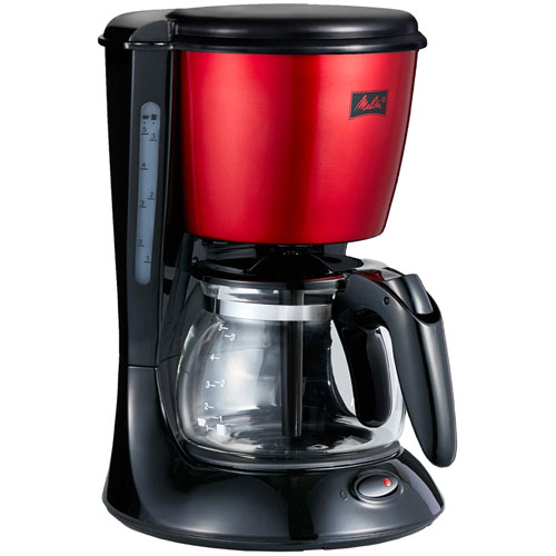 コーヒーメーカー（3000円程度） メリタ Melitta SCG58-5R(ルビーレッド) コーヒーメーカー ツイスト SCG58R