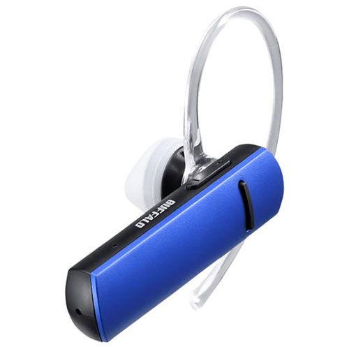 バッファロー BUFFALO BSHSBE200BL(ブルー) Bluetooth4.0対応 片耳ヘッドセット BSHSBE200BL