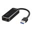 Хåե BUFFALO LUA4-U3-AGTE-BK(֥å) Giga USB3.0б ͭLANץ LUA4U3AGTEBK