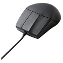 エレコム ELECOM M-CAD01UBBK(ブラック) 3DCAD用有線3ボタンマウス MCAD01UBBK