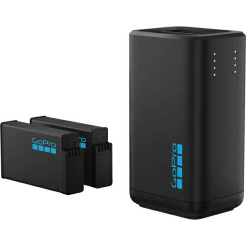 GoPro ゴープロ AMDBD-001AS GoPro MAX2デュアルバッテリーチャージャー+エンデューロバッテリー AMDBD-001-AS 充電器 交換バッテリー