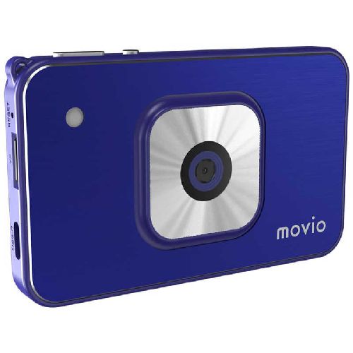 樂天商城 - ナガオカ MSL600BL ブルー 厚さ9.5mm超薄型形状スリムデジタルカメラ movio