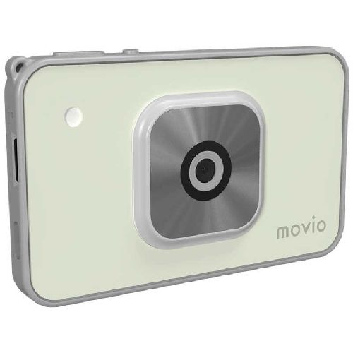 【長期保証付】ナガオカ MSL600MBE モスベージュ 厚さ9.5mm超薄型形状スリムデジタルカメラ movio