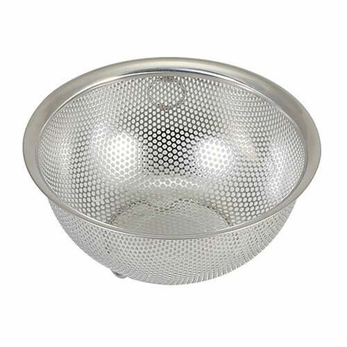 Rakuten - リバティーコーポレーション LD-386 Style Kitchenware ステンレス製 パンチングザル 15cm 足付