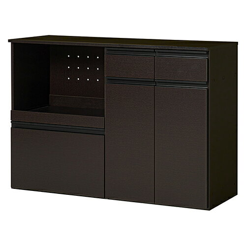萩原 VKC-7156DBR ダークブラウン キッチンカウンター 収納庫タイプ VKC7156DBR[代引不可]