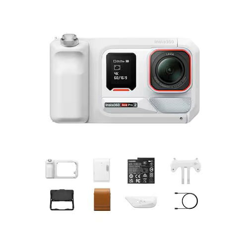 Insta360 Insta360 Ace Pro2 アークティックホワイト ポケットプリンターキット CINSBBGA-ACEPRO2193 国内正規品