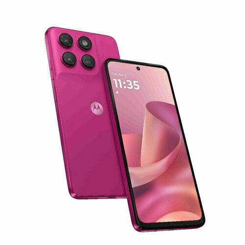モトローラ MOTOROLA moto g37j 6.72型 4GB/128GB フューシャレッド SIMフリースマートフォン PBCK0003JP PBCK0003JP