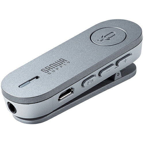 【長期保証付】サンワサプライ MM-BTMSP3CL Bluetoothスピーカーフォン クリップ式...