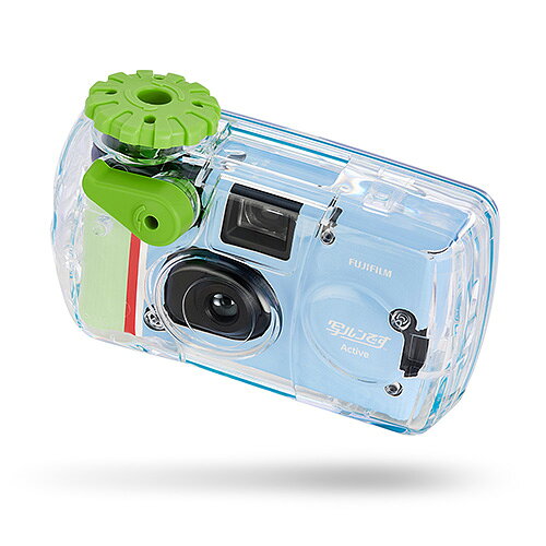 富士フイルム(FUJIFILM) 写ルンです Active 防水レンズ付きカメラ 27枚撮り 水深10mまでの防水 フラッシュ付 LF WP JDV1 SP 27SH 1