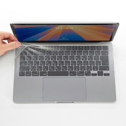 サンワサプライ FA-NMACBA MacBook Air用全面カバ-