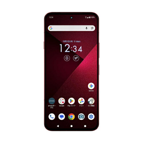 FCNT エフシーエヌティー Arrows alpha2 レッド 6.4型有機EL 12GB/512GB 5G対応 SIMフリースマートフォン PBCR0002JP…