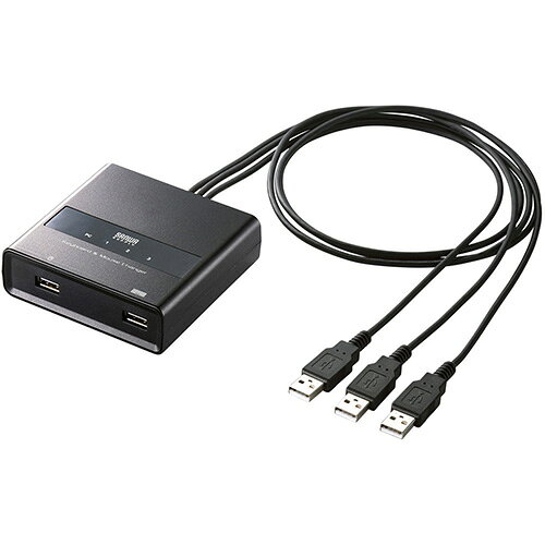 サンワサプライ SW-KM3UU キーボード・マウス用パソコン切替器 3:1