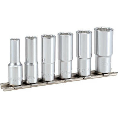 Rakuten - TONE トネ HDL306 ディープソケットセット 12角・ホルダー付 HDL306