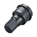 TONE トネ 6AH-27 インパクト用ヘキサゴンソケット 27mm 6AH27(4)