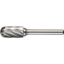 トラスコ中山 TA2C127 超硬バー 先丸円筒型 Φ12.7X刃長25X軸6 アルミカット TA2C127(4)