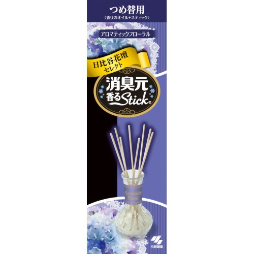 小林製薬 消臭元香るstick つめ替用 日比谷花壇セレクト アロマティックフローラル 70ml