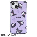 iPhone 13 mini/12 mini用耐衝撃ケース IIIIFIT サンリオキャラクターズ クロミ SANG-146KU [SANG146KU]