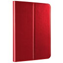 バッファロー BUFFALO BSIPD2108CLMRD(レッド) iPad mini 第6世代(2021年発売モデル) 用 マルチアングルレザーケース BSIPD2108CLMR(2)