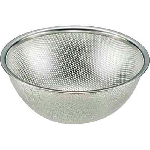 ↑↑↑正確な在庫状況は上記バナー「在庫状況を確認する」をクリックして頂き、必ずご確認ください。&nbsp;&nbsp;■パンチングメッシュ加工仕上げで水切れが良く、ザルよりも長持ちします。■底面凹凸加工により足が無く更に洗い易い。HO413サイズ：外径167(内径150)×深さ60mm重量：150g材質：18-8ステンレス洗いやすい
