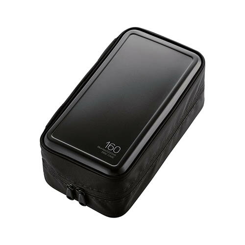 エレコム ELECOM CCD-HB160BK ブラック Blu-ray・CD・DVD対応ファスナーケース 160枚 CCDHB160BK