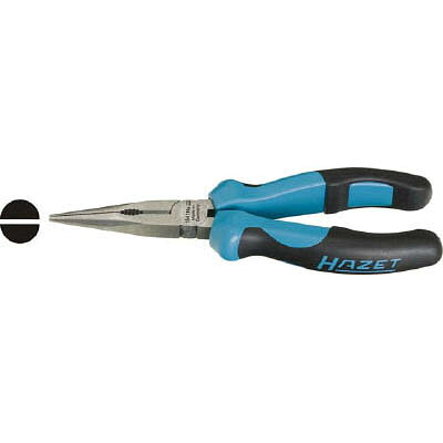 ハゼット HAZET 1841MA-22 ラジオペンチ ストレートノーズ・エルゴノミックハンドル 1841MA22