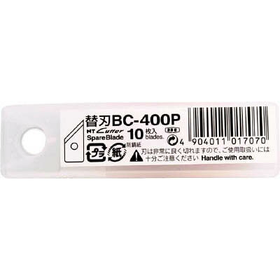 NT(エヌティー) BC-400P 円切りカッター用替刃10枚入り