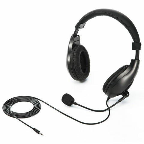 サンワサプライ MM-HS401BK(ブラック) ヘッドセット MMHS401BK