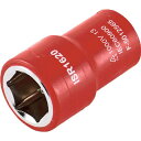 トラスコ中山 TZ3-12S 絶縁ソケット(6角) 差込角9.5 対辺12mm(4)