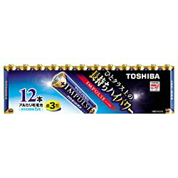 東芝(TOSHIBA) LR6H-12MP アルカリ乾電池 IMPULSE 単3形 12本入