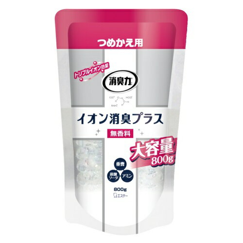 エステー S.T 消臭力クリアビーズ イオン消臭プラス 詰替 無香料